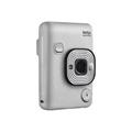 Fuji Instax Mini LiPlay Hybrid Instant Camera - Stone White