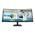 HP P34hc G4 34" 3440x1440 5ms HDMI DisplayPort USB-C LED Curved Monitor