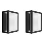 Philips Impress Wide Wall Light Twin Pack