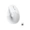 Logitech Lift Vertical Ergonomic Mouse - Off-White/Pale Grey