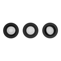 Philips Hue Centura Recessed Spotlight - Black 3-Pack