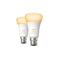 Philips Hue White Ambiance Bulbs 2-Pack B22 8W