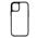 Techair iPhone 13 Back Cover Clear/Black