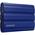 Samsung 1TB T7 Shield USB 3.2 External SSD - Blue