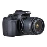 Canon EOS 2000D Black SLR Camera Kit EF-S 18-55mm IS Lens, 32GB SD Card and Case