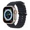 Apple Watch Ultra GPS + Cellular, 49mm Titanium Case with Midnight Ocean Band