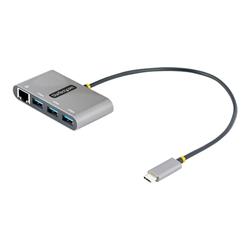 StarTech.com 3-Port USB-C Hub w/Gb Ethernet