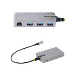 StarTech.com 3-Port USB-C Hub w/ Ethernet