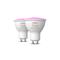 Philips Hue Colour Bulbs 5.7W GU10 2-Pack