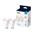 Wiz Home White and Colour 50W GU10 Smart Bulb Twin Pack
