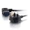 C2G 3m 18 AWG UK 90 degree Power Cord (IEC320C13R to BS 1363)