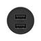 OtterBox Car Charger 24W  2 X USB A 12W Black