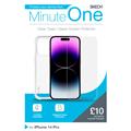 Minute One Clear Case and Screen Protector for iPhone 14 Pro