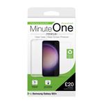 Minute One Premium Clear Case and Screen Protector for Galaxy S23+
