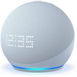 Amazon Echo Dot with Clock (5th Gen) - Cloud Blue