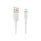 Belkin BOOST CHARGE Lightning to USB-A Cable Braided 2m - White