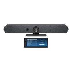 Logitech For Zoom Rooms Appliances Small Room Kit with Rally Bar Mini & Tap Cat5e