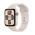 Apple Watch SE GPS + Cellular 44mm Starlight Aluminium Case with Starlight Sport Band - M/L