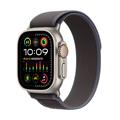 Apple Watch Ultra 2 GPS + Cellular, 49mm Titanium Case with Blue/Black Trail Loop - S/M