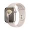 Apple Watch Series 9 GPS 45mm Starlight Aluminium Case with Starlight Sport Band - M/L