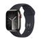 Apple Watch Series 9 GPS + Cellular 41mm Graphite Stainless Steel Case with Midnight SportBand - S/M