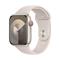 Apple Watch Series 9 GPS + Cellular 45mm Starlight Aluminium Case with Starlight Sport Band - S/M