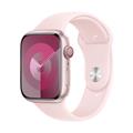 Apple Watch Series 9 GPS + Cellular 45mm Pink Aluminium Case with Light Pink Sport Band - M/L