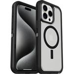 OtterBox Defender XT Clear iPhone 15 Pro Max - Clear/Black