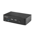 StarTech.com 2-Port DP KVM Switch, 8K 60Hz