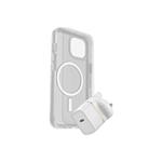 OtterBox iPhone 15 Symmetry Clear MagSafe Prem Glass USB-C Chgr 30W
