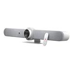 Logitech Rally Bar - Zoom Certified, Certified for Microsoft Teams - White