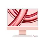 Apple 24-inch iMac with Retina 4.5K display: M3 chip 8-core CPU and 8-core GPU 256GB SSD - Pink