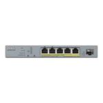 Zyxel GS1350-6HP, 6 Port Managed CCTV PoE Switch