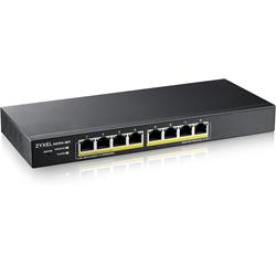 Zyxel GS1915-8EP, 8-port GbE PoE Smart hybrid mode Switch
