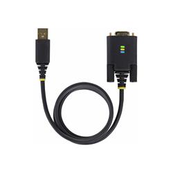 StarTech.com 3ft (1m) USB to Null Modem Serial Cable