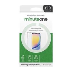 Minute One Case and Screen protector for A25 5G