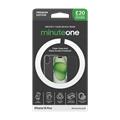 Minute One Premium Clear Case and Screen Protector for  iPhone 16 Plus