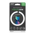 Minute One Premium Clear Case and Screen Protector for iPhone 13