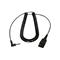 Jabra Headset Cable - mini jack male to Quick Disconnect - for BIZ 1500, 2300, 2400