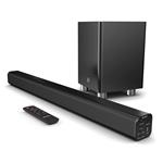 Majority K2 Black 150W Soundbar system with wireless sub