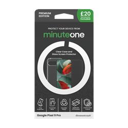 Minute One Premium Clear Case and Screen Protector for Pixel 9 Pro