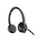 Poly Savi 8220 headset - on-ear - DECT / Bluetooth - wireless - USB-A via Bluetooth adapter - black