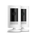 Ring Stick Up Cam Battery - 2-pack - White