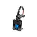 Poly Savi 8410 Office headset - on-ear - DECT / Bluetooth - wireless - black