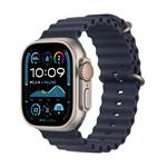 Apple Watch Ultra 2 GPS + Cellular 49mm Natural Titanium Case with Navy Ocean Band