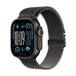 Apple Watch Ultra 2 GPS + Cellular 49mm Black Titanium Case with Black Titanium Milanese Loop - S
