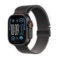 Apple Watch Ultra 2 GPS + Cellular 49mm Black Titanium Case with Black Titanium Milanese Loop - M