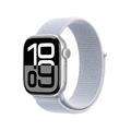 Apple Watch Series 10 GPS 42mm Silver Aluminium Case with Blue Cloud Sport Loop