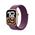 Apple Watch Series 10 GPS 42mm Rose Gold Aluminium Case with Plum Sport Loop