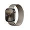 Apple Watch Series 10 GPS + Cellular 46mm Natural Titanium Case with Natural Milanese Loop - S/M